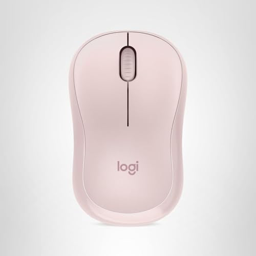 - Logitech M185 Wireless Mouse, 2.4GHz with USB Mini Receiver, 12-Month Battery Life, 1000 DPI Optical Tracking, Ambidextrous PC/Mac/Laptop - Swift Grey