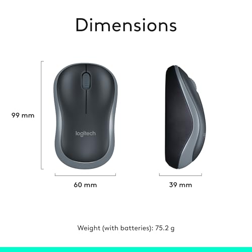 - Logitech MK270 Wireless Keyboard and Mouse Combo for Windows, 2.4 GHz, 8 Multimedia Keys, PC, Laptop, Wireless Keyboard Compact Mouse Combo - Rose