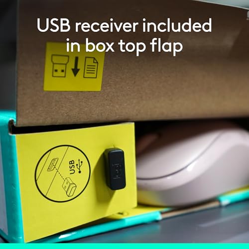 - Logitech MK270 Wireless Keyboard and Mouse Combo for Windows, 2.4 GHz, 8 Multimedia Keys, PC, Laptop, Wireless Keyboard Compact Mouse Combo - Rose