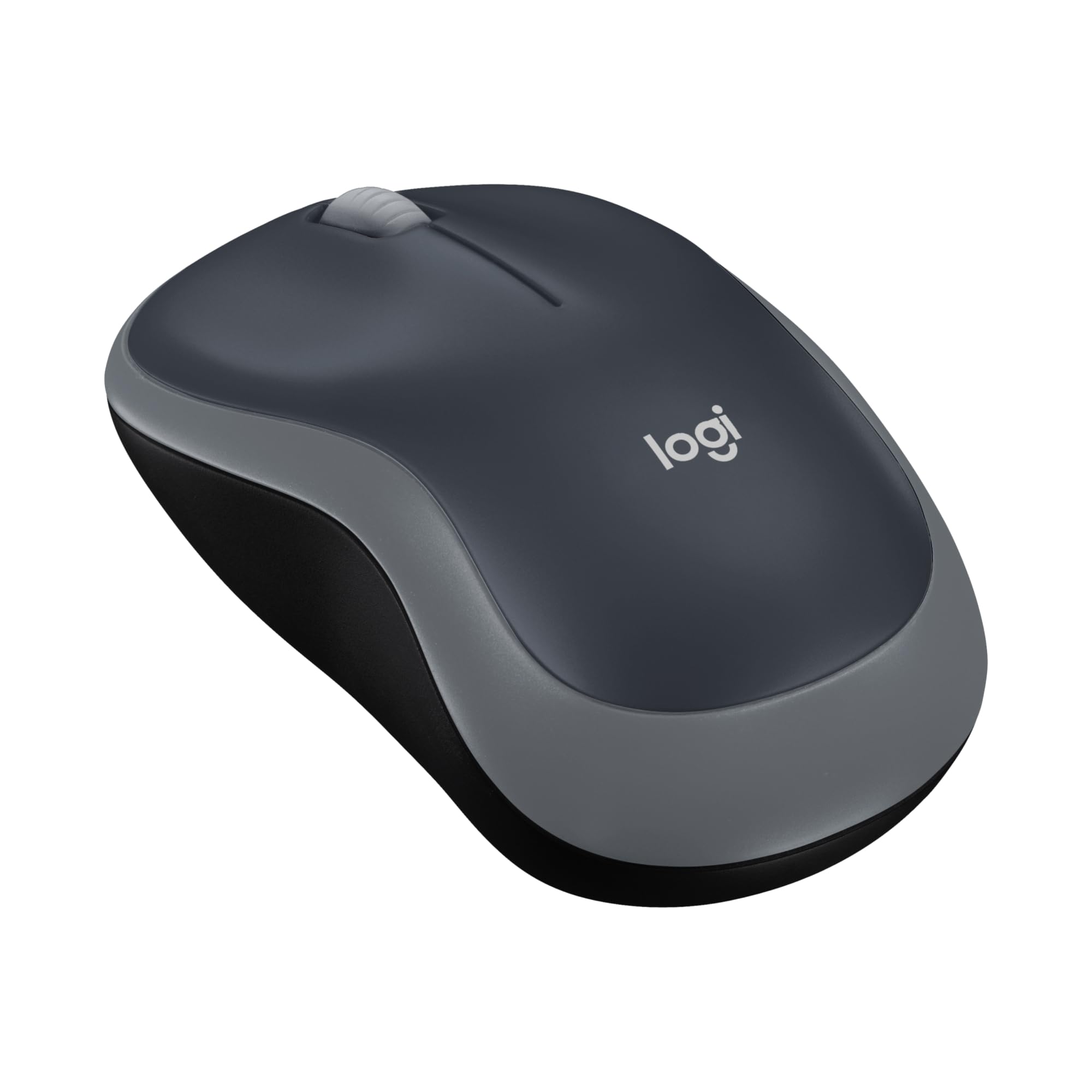 - Logitech M185 Wireless Mouse, 2.4GHz with USB Mini Receiver, 12-Month Battery Life, 1000 DPI Optical Tracking, Ambidextrous PC/Mac/Laptop - Swift Grey
