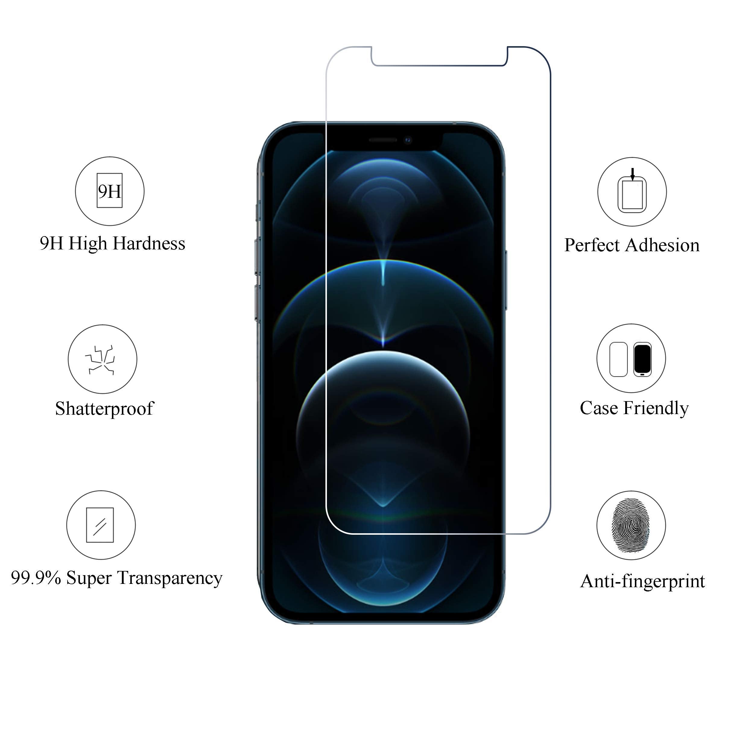 - Ailun 3 Pack Screen Protector for iPhone 17 Pro [6.3 inch] with Installation Frame, Tempered Glass,Sensor Protection, Dynamic Island Compatible, Case Friendly [Not for iPhone 17/17 Pro Max/iPhone Air]