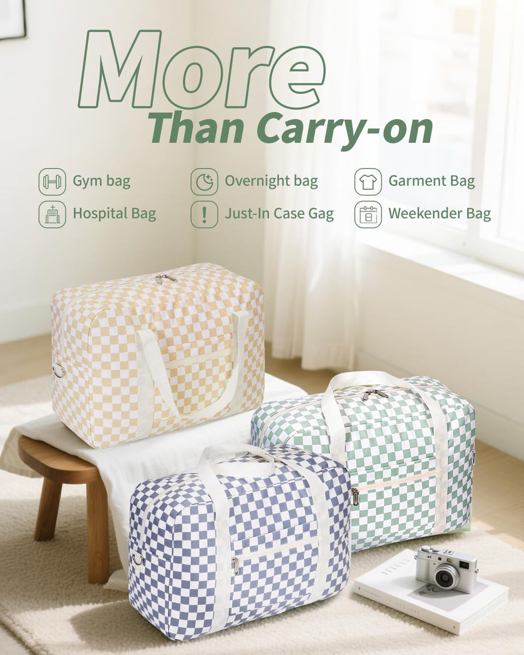 - For Spirit Airlines Personal Item Bag 18x14x8 Foldable Travel Duffel Bag Tote Carry on Luggage Duffle Overnight for Women and Men