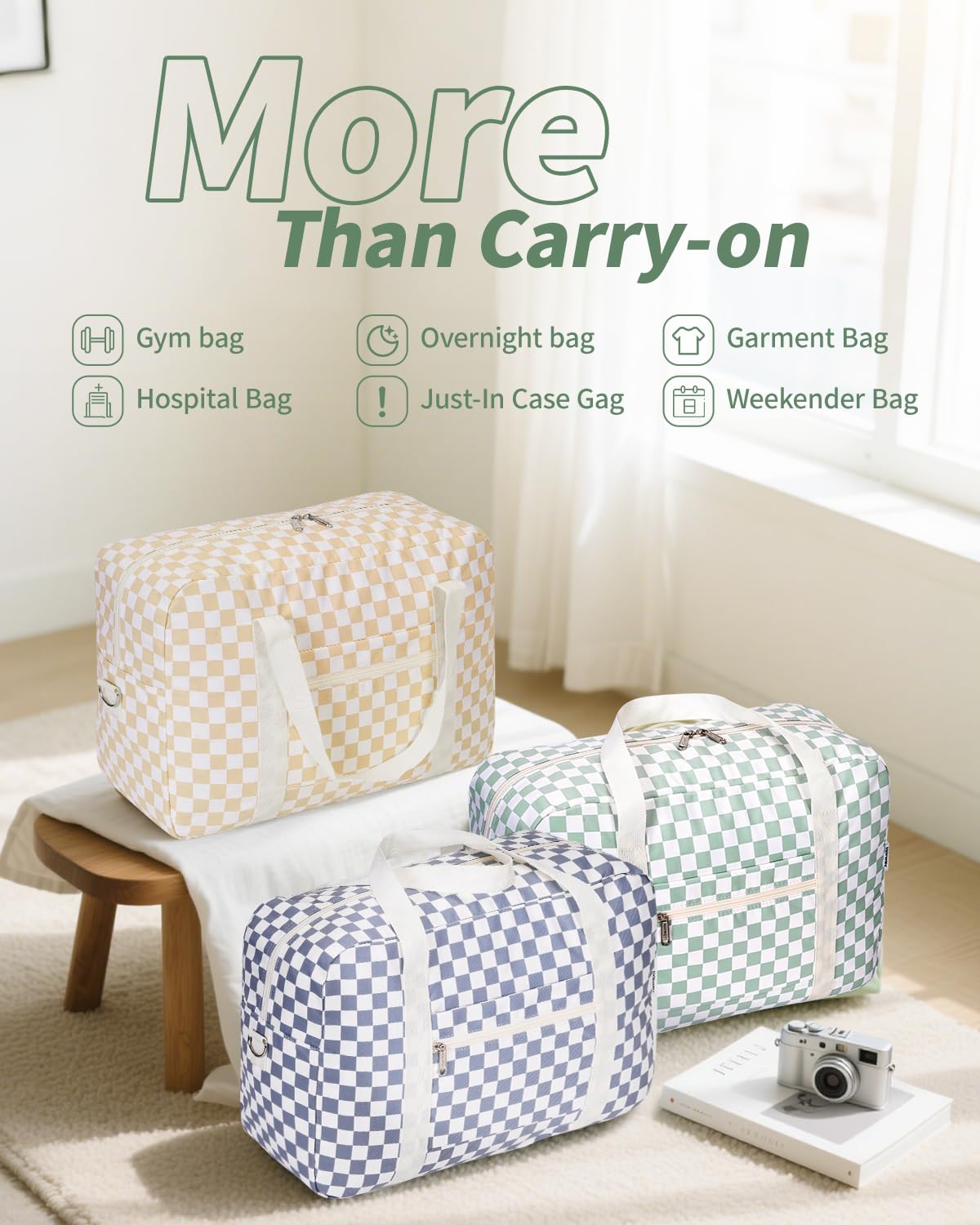 - For Spirit Airlines Personal Item Bag 18x14x8 Foldable Travel Duffel Bag Tote Carry on Luggage Duffle Overnight for Women and Men