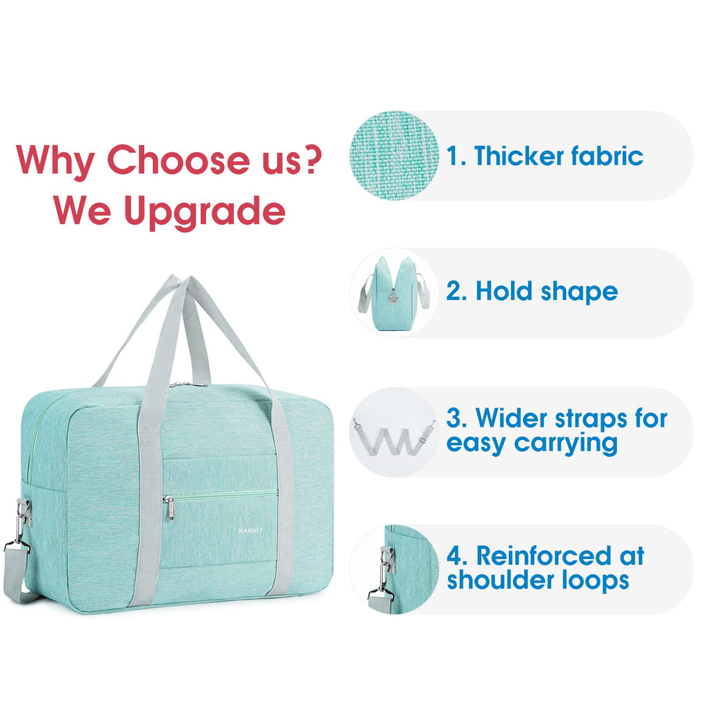 - For Spirit Airlines Personal Item Bag 18x14x8 Foldable Travel Duffel Bag Tote Carry on Luggage Duffle Overnight for Women and Men