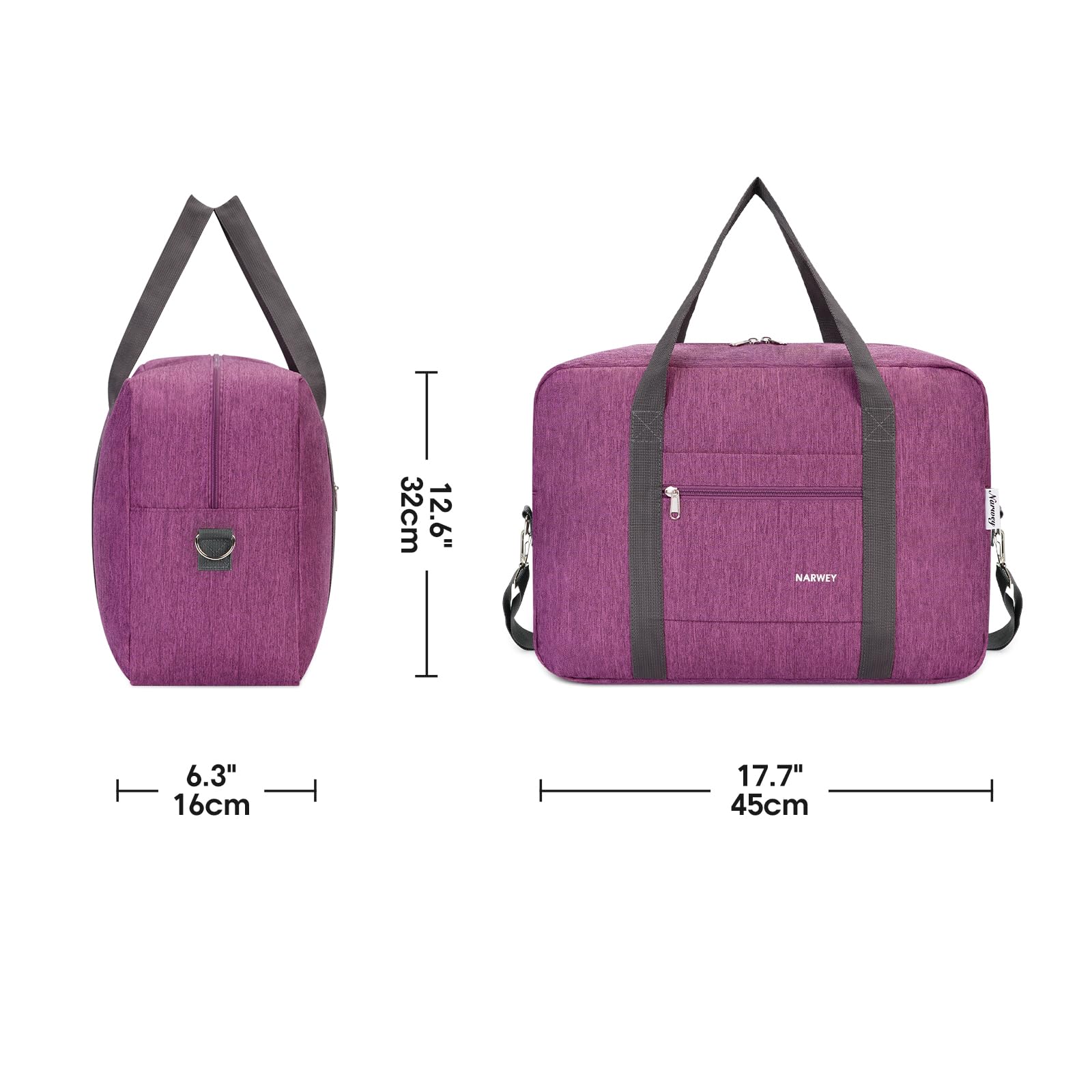 - For Spirit Airlines Personal Item Bag 18x14x8 Foldable Travel Duffel Bag Tote Carry on Luggage Duffle Overnight for Women and Men