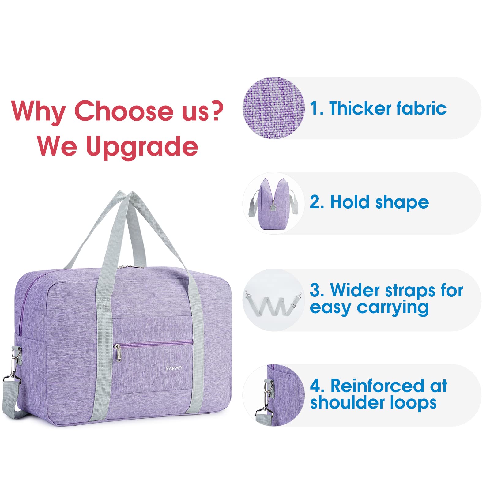 - For Spirit Airlines Personal Item Bag 18x14x8 Foldable Travel Duffel Bag Tote Carry on Luggage Duffle Overnight for Women and Men