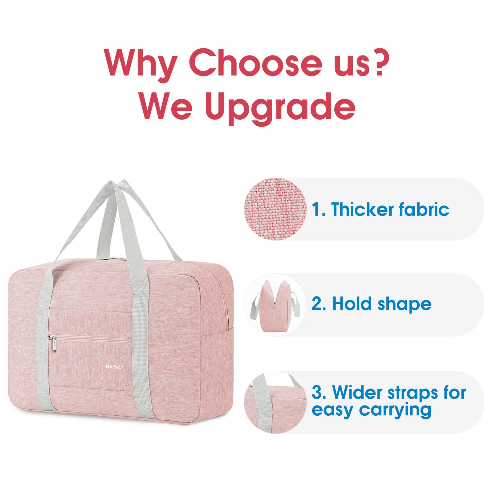 - For Spirit Airlines Personal Item Bag 18x14x8 Foldable Travel Duffel Bag Tote Carry on Luggage Duffle Overnight for Women and Men