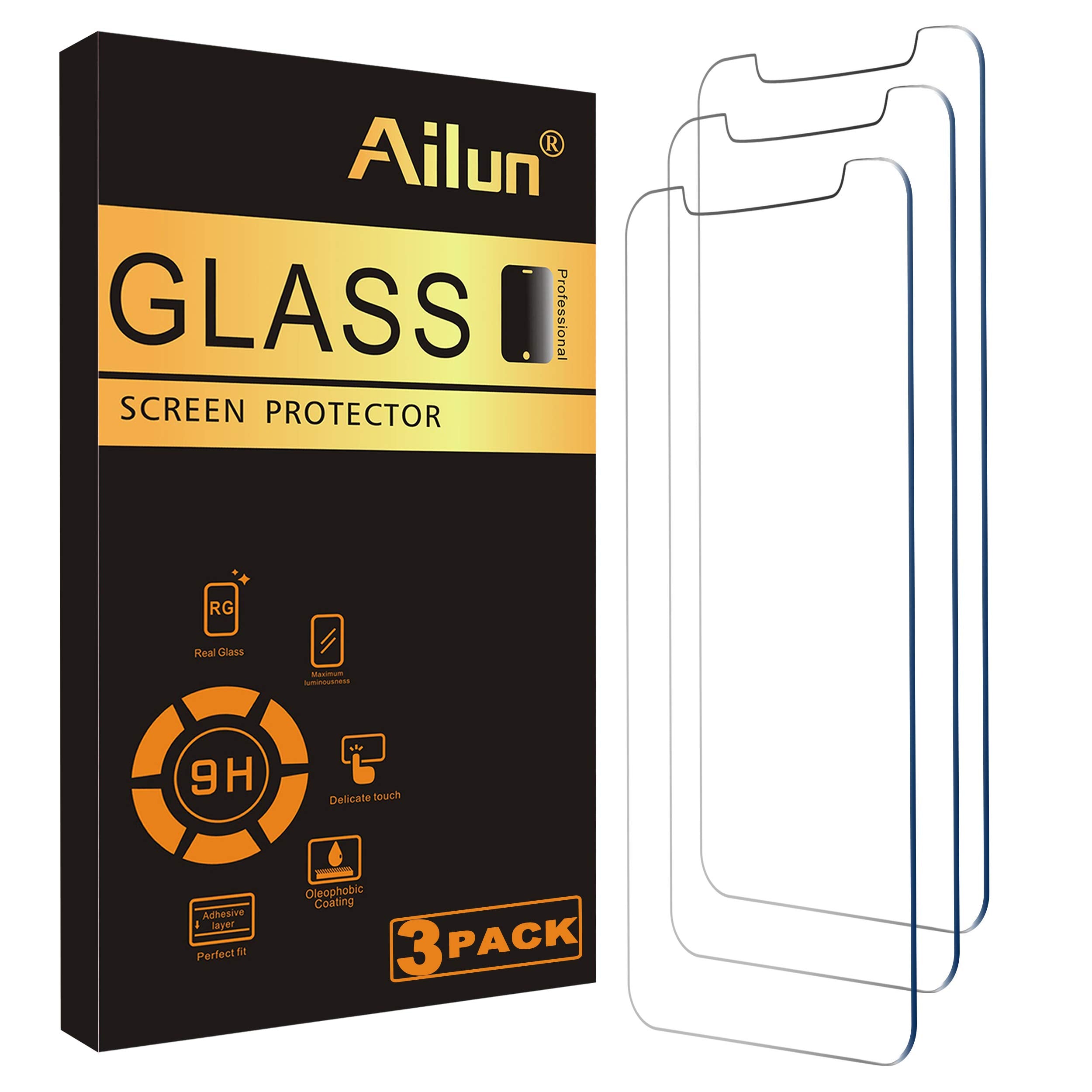 - Ailun 3 Pack Screen Protector for iPhone 17 Pro [6.3 inch] with Installation Frame, Tempered Glass,Sensor Protection, Dynamic Island Compatible, Case Friendly [Not for iPhone 17/17 Pro Max/iPhone Air]