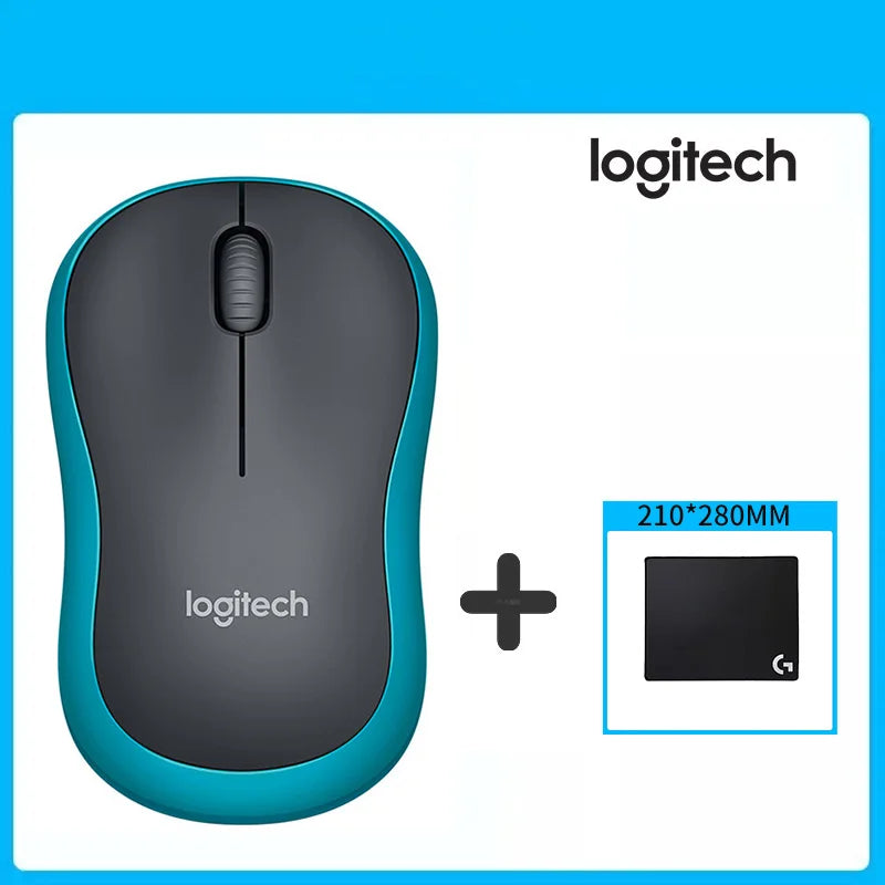Office Mouse Logitech M185 Wireless Mouse Business Office Home Notebook Desktop Computer Peripherals Compact and Portable