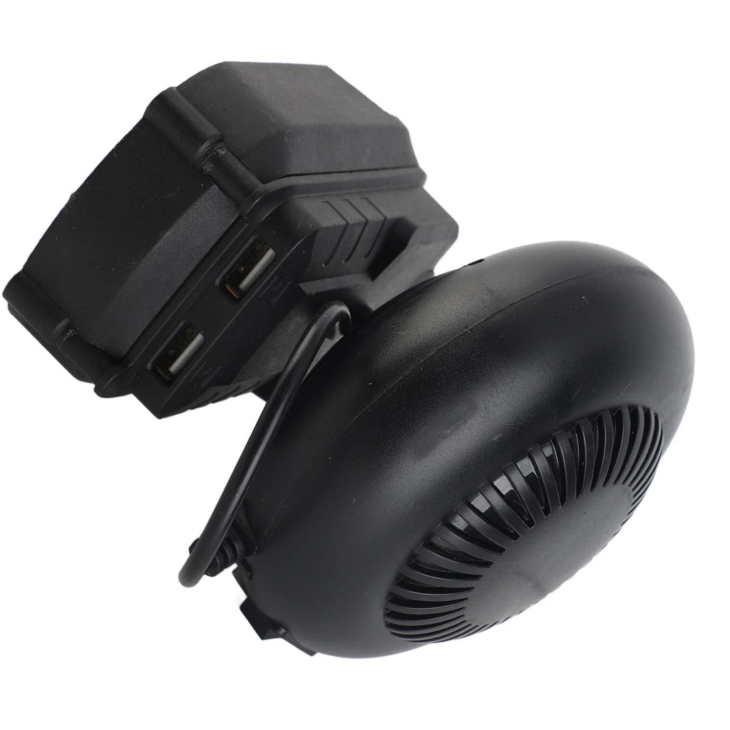 Electric Heater Fan Electric Space Heater Portable 2 Gear 18V Battery Powered 170W for Workshop