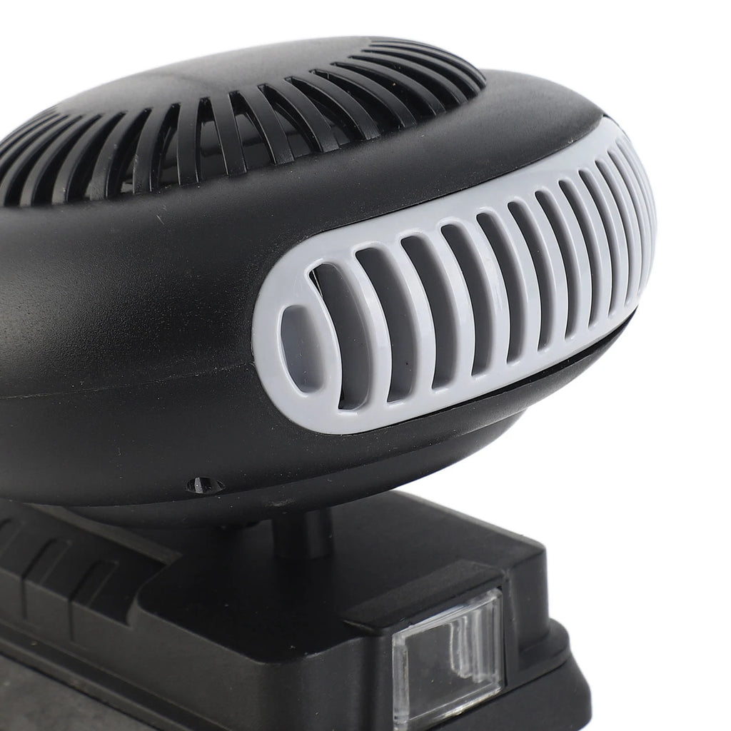 Electric Heater Fan Electric Space Heater Portable 2 Gear 18V Battery Powered 170W for Workshop