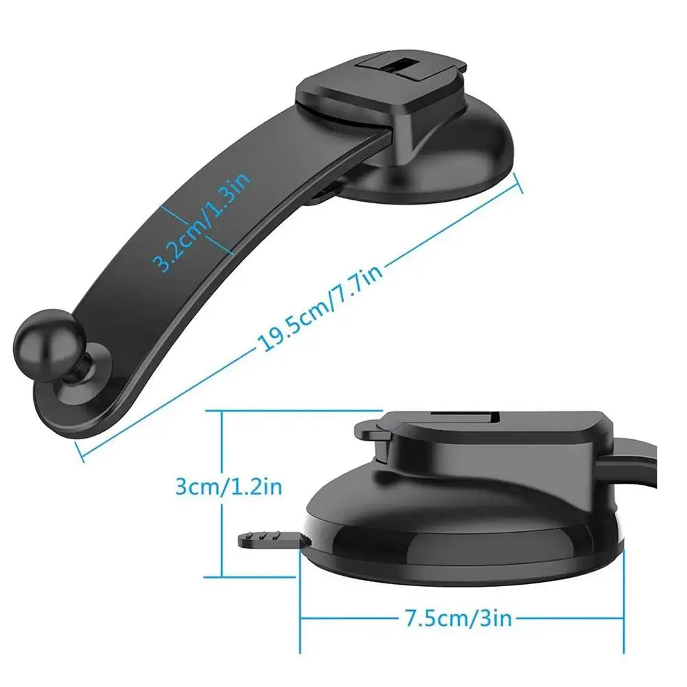 Car Dual Head Phone Holder 360°Universal