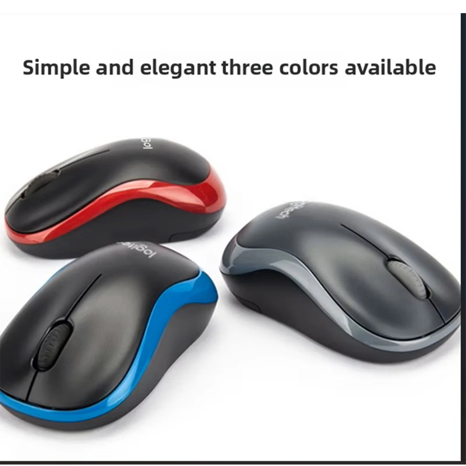 Office Mouse Logitech M185 Wireless Mouse Business Office Home Notebook Desktop Computer Peripherals Compact and Portable