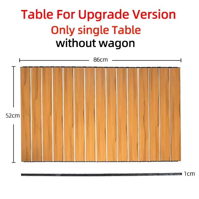 Heavy Duty Large Capacity Fold Wagon Collapsible Folding Utility Beach Trolley Portable Garden