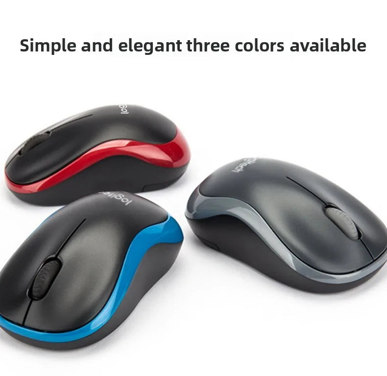 Office Mouse Logitech M185 Wireless Mouse Business Office Home Notebook Desktop Computer Peripherals Compact and Portable
