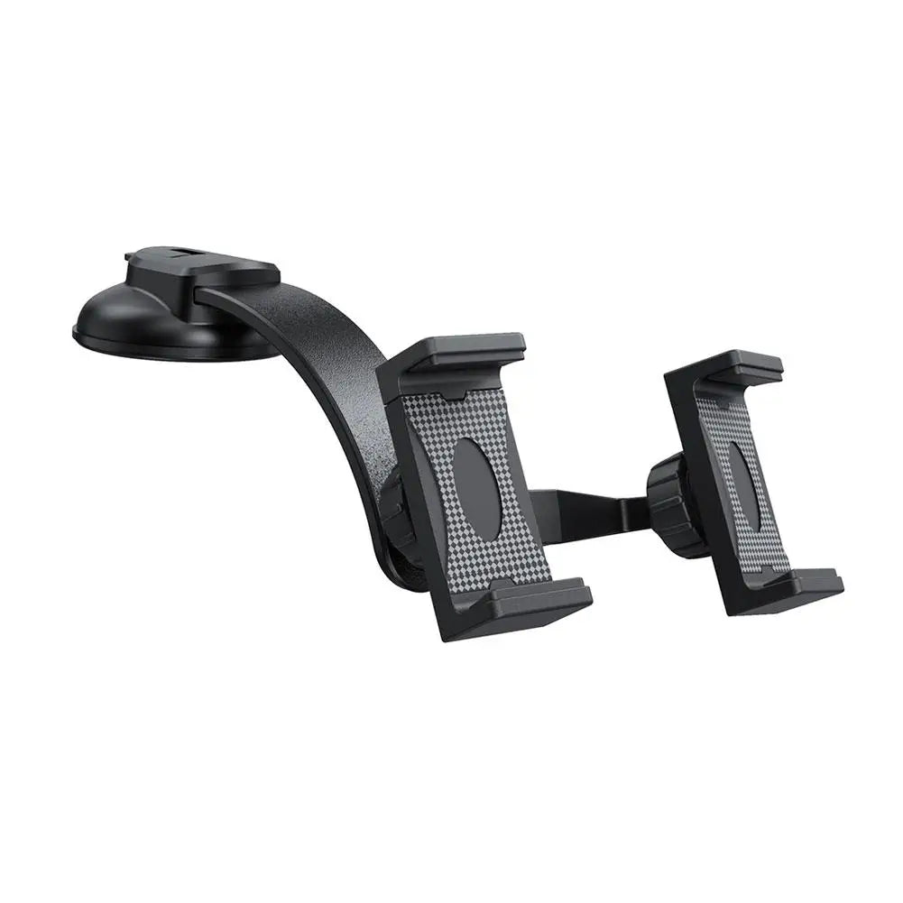 Car Dual Head Phone Holder 360°Universal