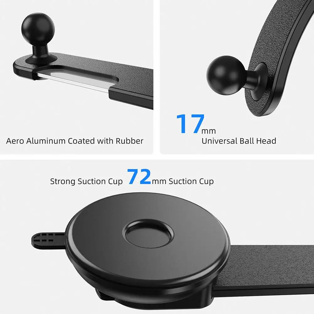 Car Dual Head Phone Holder 360°Universal