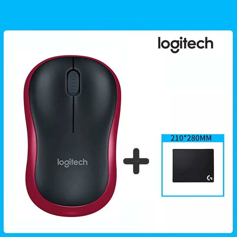 Office Mouse Logitech M185 Wireless Mouse Business Office Home Notebook Desktop Computer Peripherals Compact and Portable